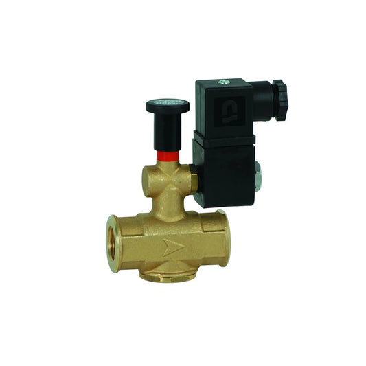 Elettrovalvola gas normalmente aperta 230V